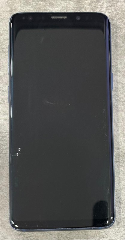 AS-IS Samsung Galaxy S9, Blue (For Parts only)