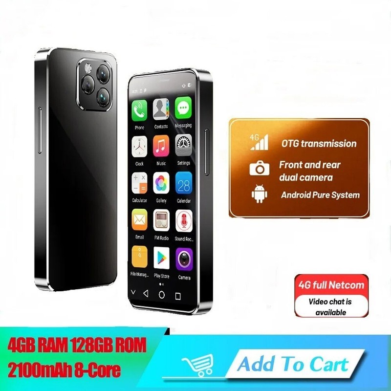 SOYES XS16 Pro 6GB+128GB Mini Sized Smartphone GooglePlay Ultra-Thin Android 10