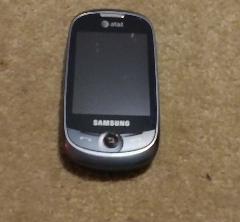 Samsung Slider Phone Gray Older Model AT&T