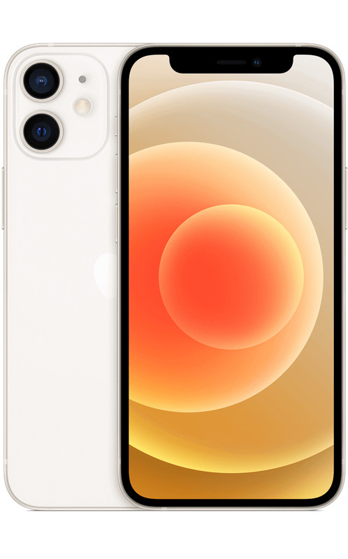 Apple iPhone 12 Mini A2176 Unlocked 256GB White (Very Good)