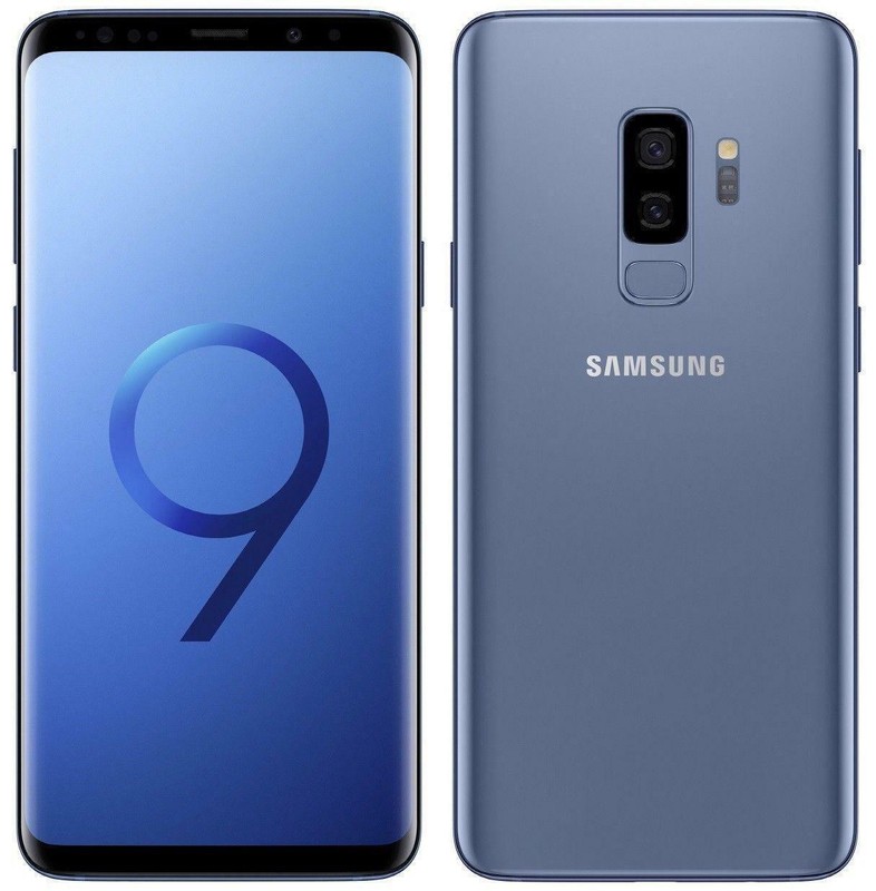 Samsung Galaxy S9+ SM-G965U Unlocked 64GB Coral Blue A Extreme Burn