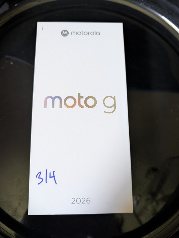 Moto G (2026) XT2613 128GB 5G | PANTONE Slipstream Grey | Select Carrier