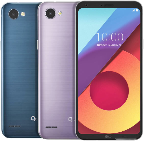 Original LG Q6+ X600 Smartphone 32GB ROM 3GB RAM 4G LTE Octa-core Android gallery