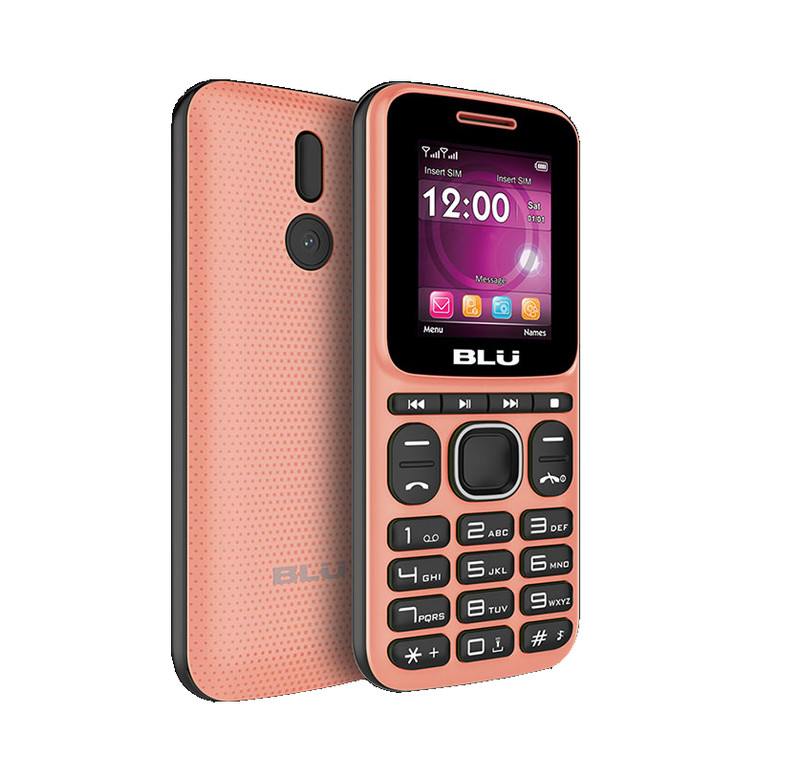 BLU Z4 Music Z250 GSM Unlocked 1.8&Prime; Dual Sim|FM Radio|VGA Camera|Coral