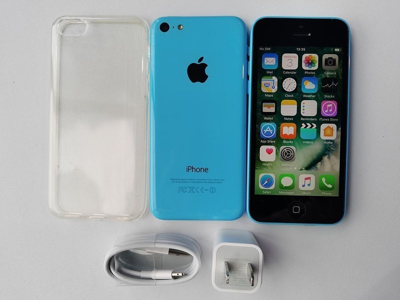 Original Apple iPhone 5c (Unlocked) NEW BATTERY - 8 GB / 16 GB / 32GB - Blue gallery