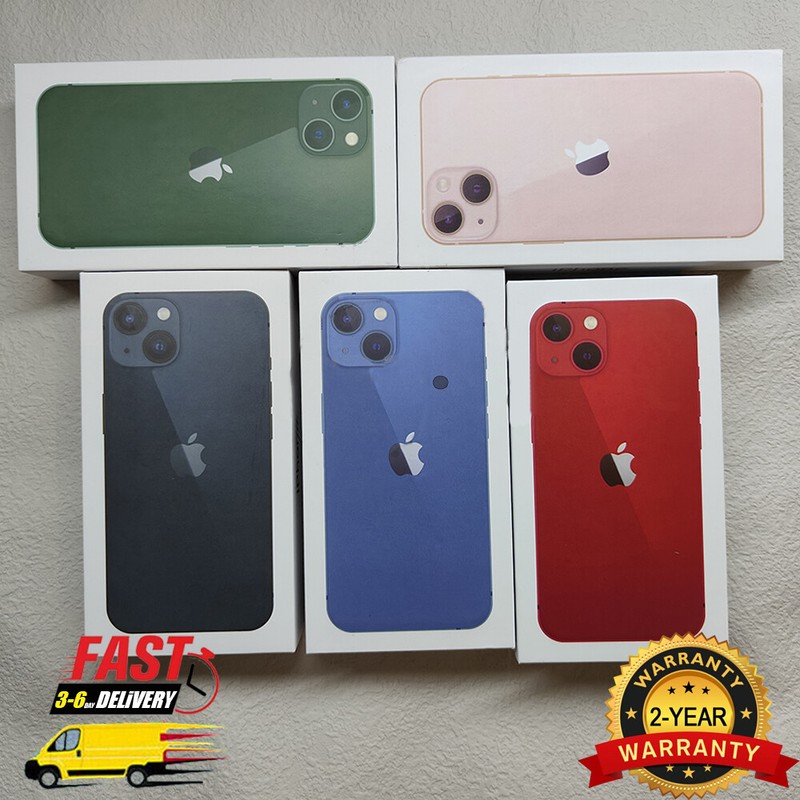 New Apple Iphone 13 Mini 128GB 256GB A2626 Factory Unlocked GSM CDMA Smartphones gallery