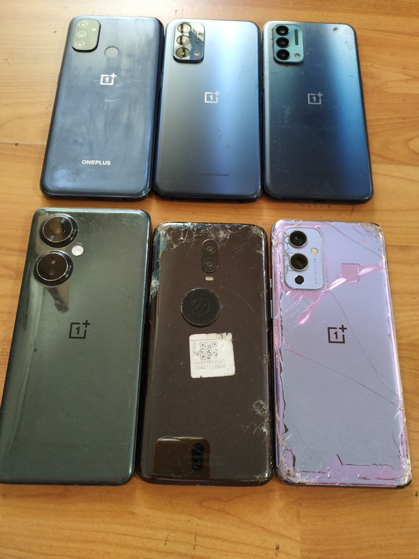 Lot of 6 Mixed model OnePlus Nord N300 5G CPH2389 and other For part gallery
