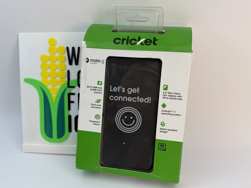 Cricket Wireless Motorola Moto G Power 6.5&Prime; HD+ 50MP 64GB Prepaid Smartphone New