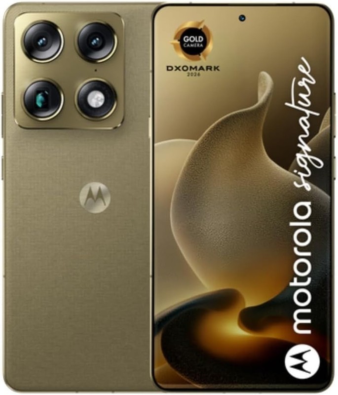 Motorola Signature 5G 512GB Android 16 PANTONE Martini Olive New Unlocked