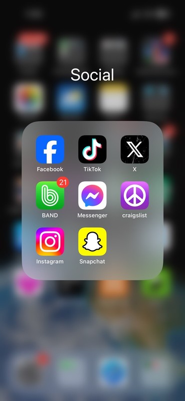 iPhone With TikTok App