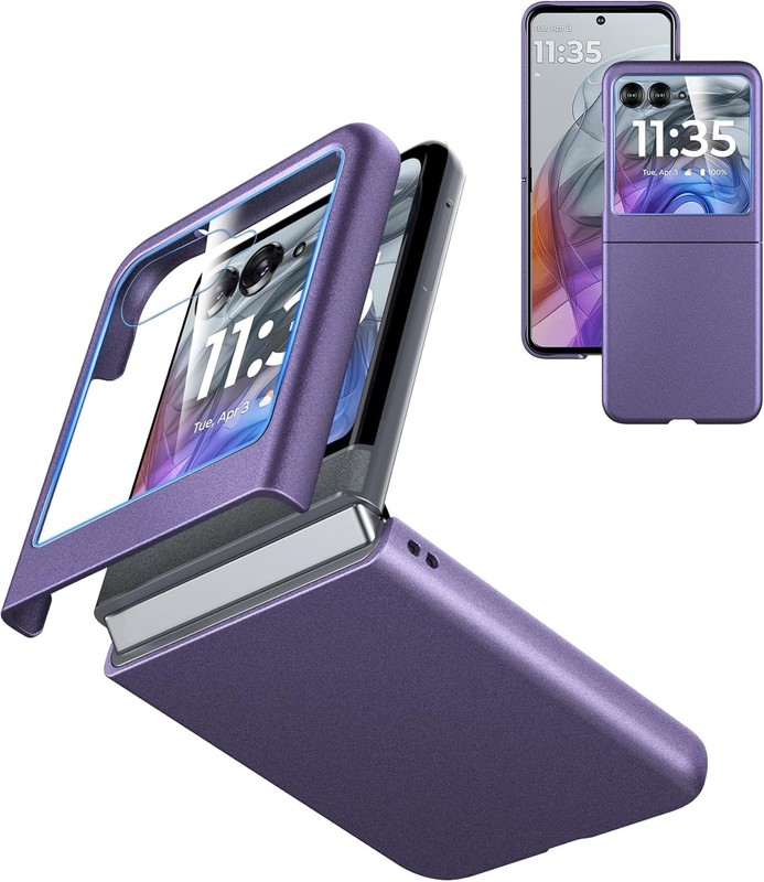 Case for Motorola Razr 2024/2025/2026 – Thin Hard Matte Polycarbonate Cover