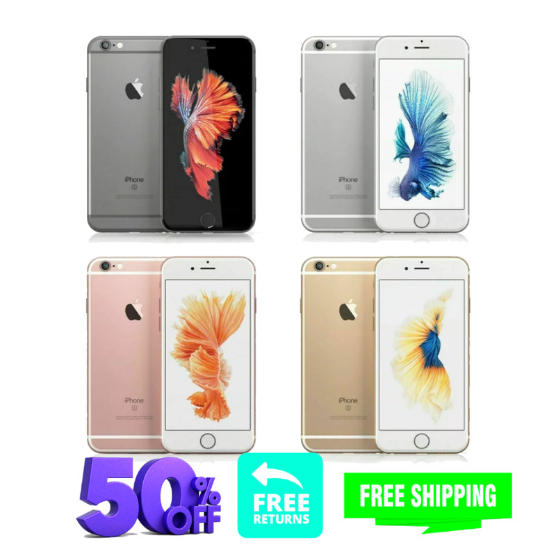Apple iPhone 6s 16GB 32GB 64GB Unlocked Verizon Rose Gold/Space Gray