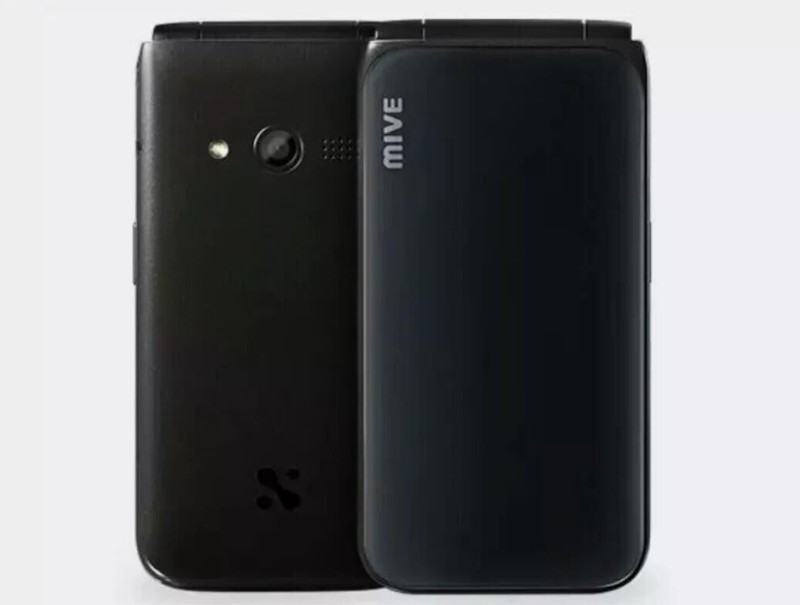 ALT MIVE Style Folder 32GB AT-M120 Black/White 4G LTE WIFI Android Phone