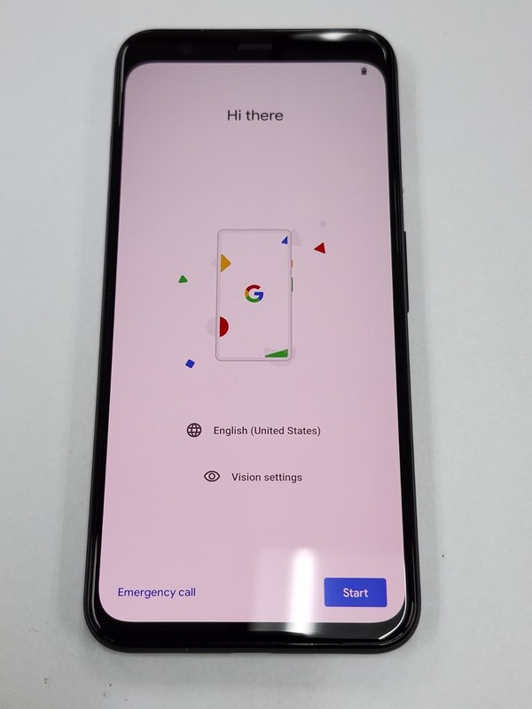 DEFECTIVE – Google Pixel 4 – 64GB – Black – Verizon Unlocked – G020I – 12708