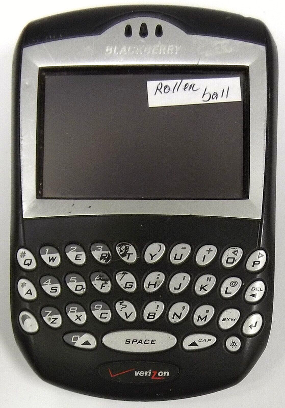 BlackBerry 7250 – Black and Silver ( Verizon ) Rare RIM Smartphone