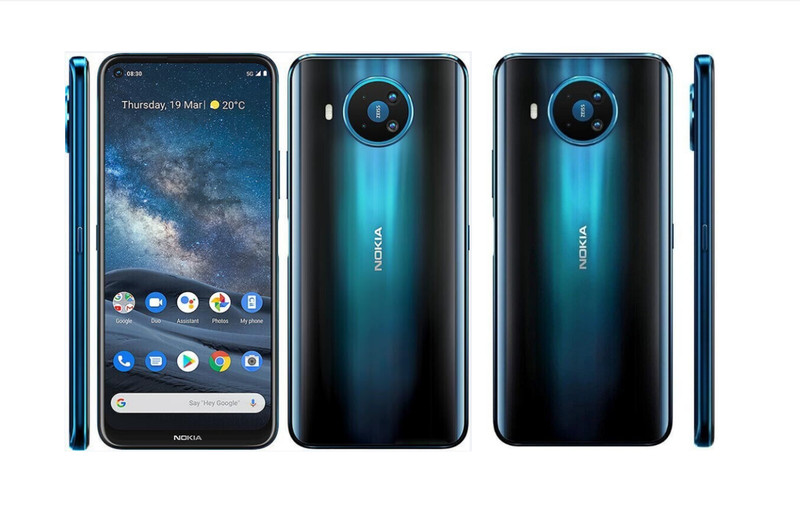 Original Unlocked Nokia 8.3 5G WIFI 64GB DUAL SIM 64MP OPEN BOX SmartPHONE Blue gallery