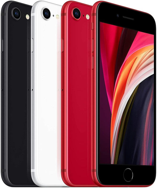 Apple iPhone SE 2nd Gen 64GB 128GB 256GB Black White Red (Unlocked) – Acceptable