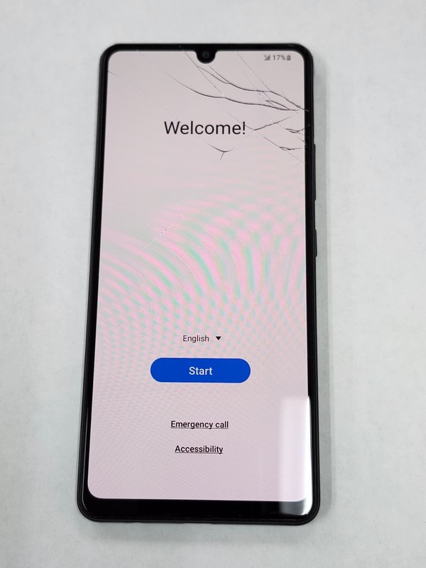 DEFECTIVE – Samsung Galaxy A42 5G – 128 GB – Black – TracFone – 11989