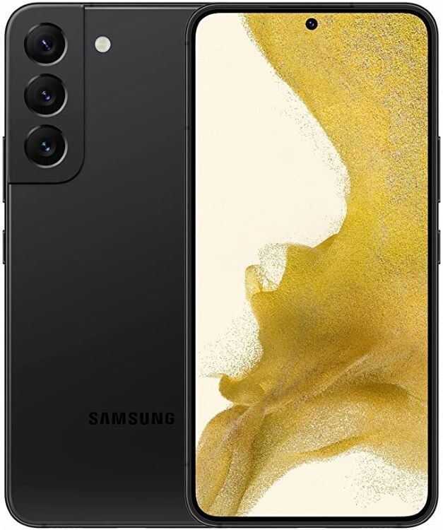 Samsung Galaxy S22 SM-S901U-128G- Black (AT&T) (CrckedScreen,No PwrBackSep)