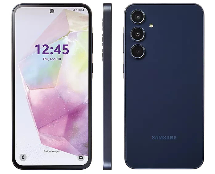 Samsung Galaxy A35 5G SM-A356U 128GB 6GB Spectrum Locked Blue Very Good
