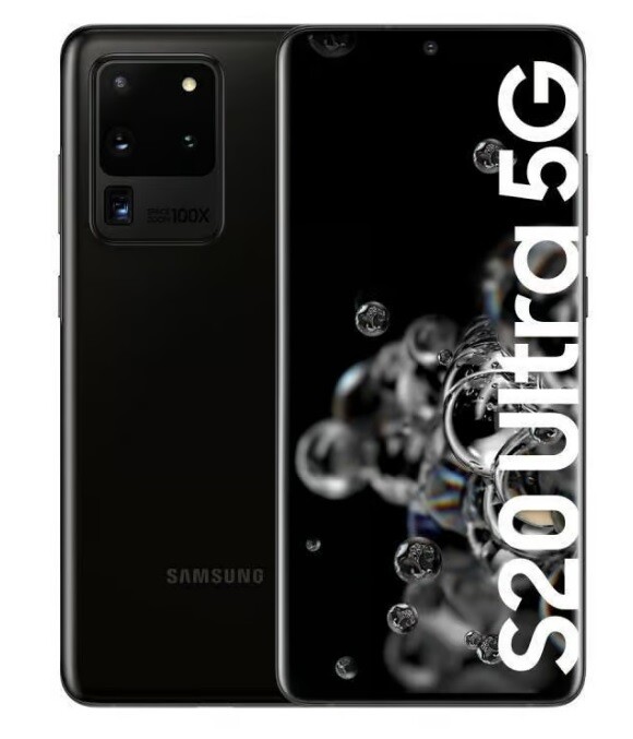 Samsung Galaxy S20 Ultra SM-G988U 5G Unlocked16GB/512GB 6.9&Prime; Black OPEN BOX US