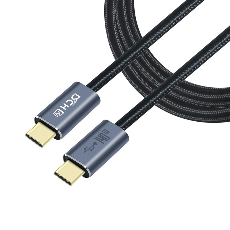 28V 5A USB C to USB C Cable Type C Fast Charging PD 3.1 140W 5ft Nylon Braided