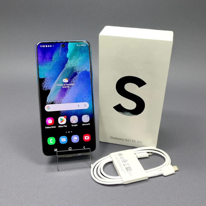 New Samsung Galaxy S21 FE 5G SM-G990U 128GB 100% Unlocked (Graphite) USA STOCK gallery