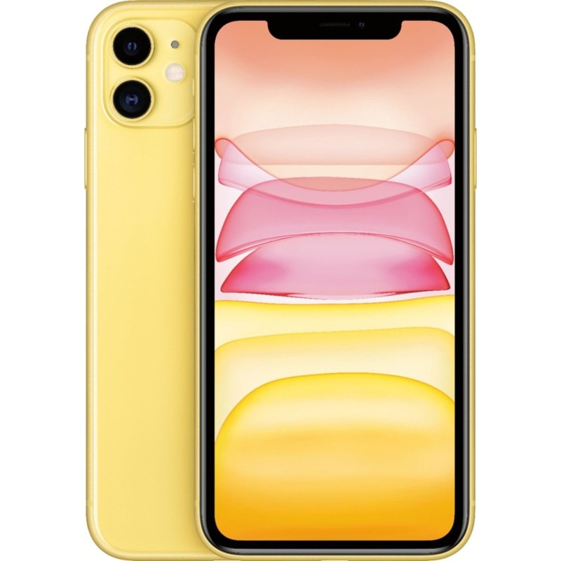 Apple iPhone 11 256GB (Verizon + Sprint + GSM Fully Unlocked) - Yellow - Good