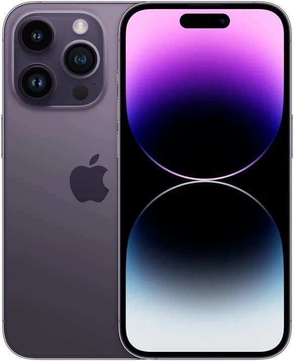 Apple iPhone 14 Pro 5G T-Mobile 128GB Deep Purple Excellent Condition