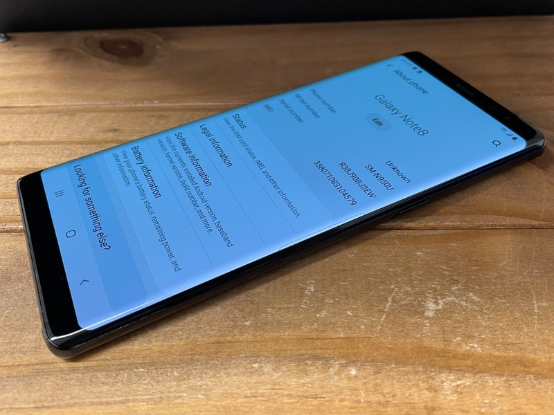 Samsung Galaxy Note8 - SM-N950U - 64GB - Black (Unlocked) Good Cond - 98% Bat. gallery
