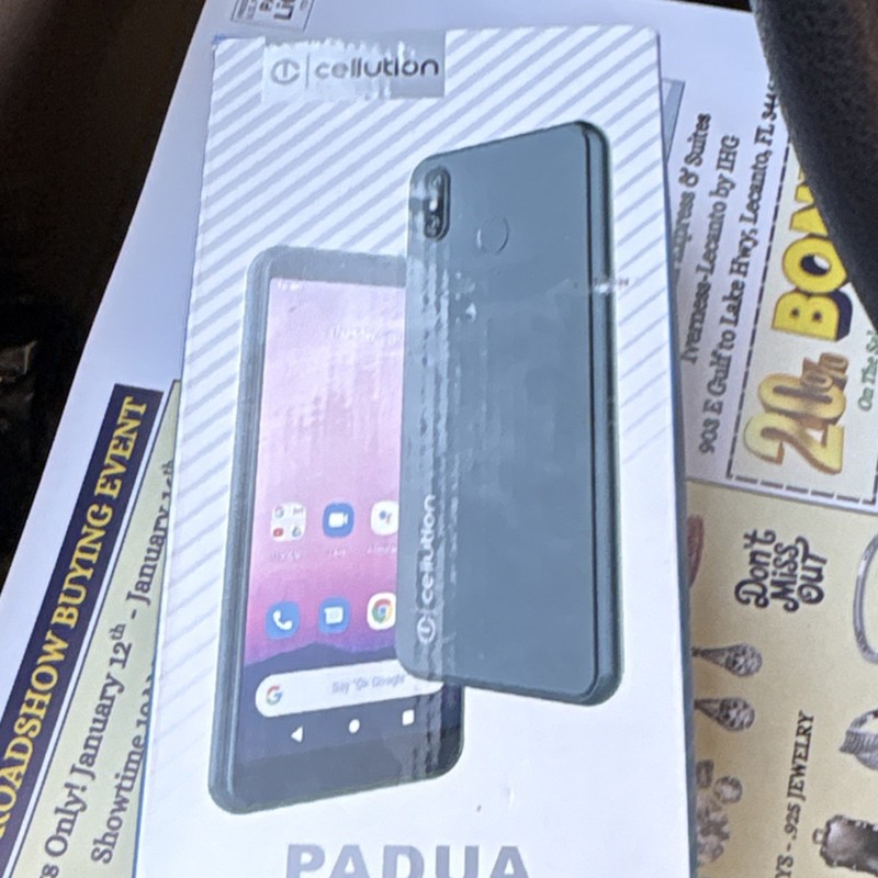 Cellution Padua Android 11 Smartphone 6.0" 3GB RAM 32GB 8MP Camera Fingerprint gallery