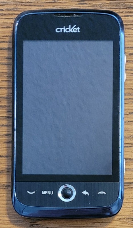 Cricket Ascend M860 - Blue and Silver ( CDMA ) Very Rare Smartphone gallery