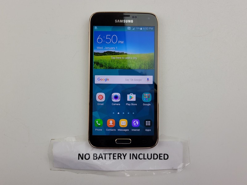 Samsung Galaxy S5 (SM-G900A) 16GB – Copper Gold (AT&T) – Clean IMEI – J8632