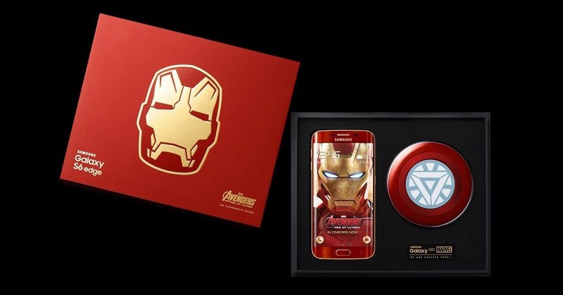 SEALED SAMSUNG Galaxy S6 Edge Iron Man Limited Edition (Factory Unlocked) #66
