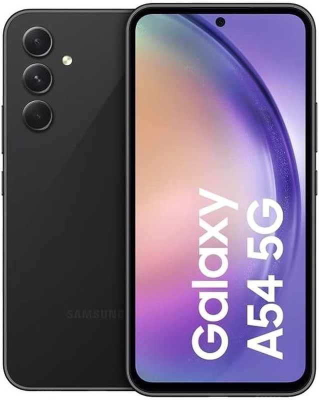 Samsung Galaxy A54 5G SM-A546U 128GB Black GSM Unlocked Open Box 1 Year Warranty