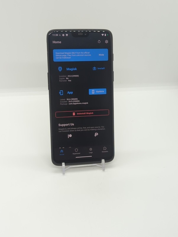 OnePlus 6 128GB Rooted LineageOS Kali Nethunter Smartphone 8GB RAM Dual Sim gallery