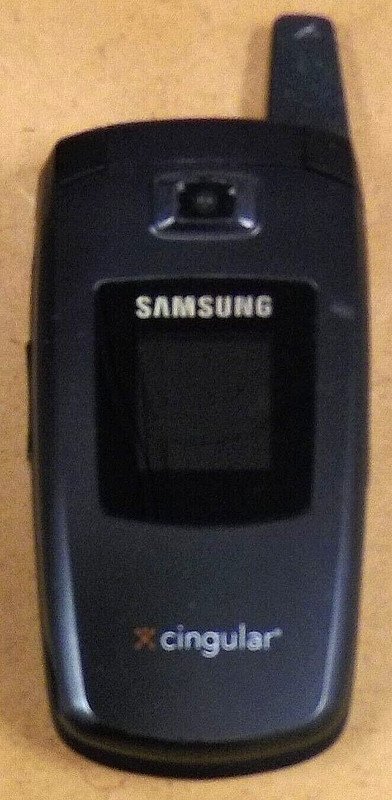 Samsung SGH-C417 – Gray and Black ( AT&T / Cingular ) Rare Flip Phone – READ