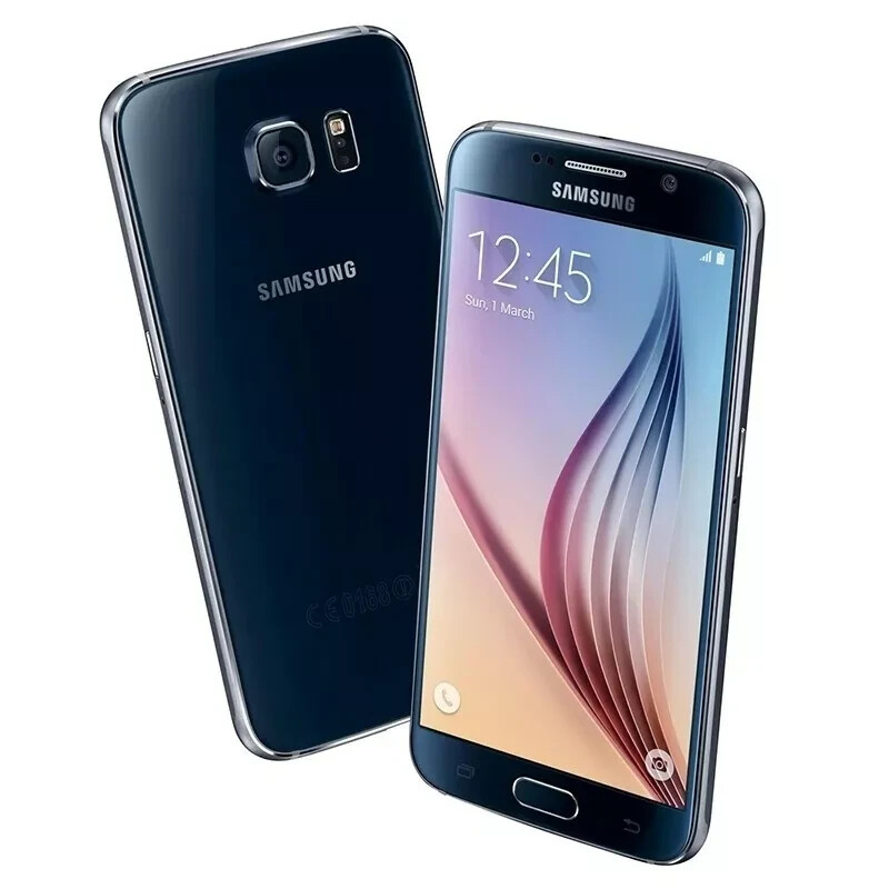 Samsung Galaxy S6 G920V BLUE 32GB Unlocked Android Good, Complete