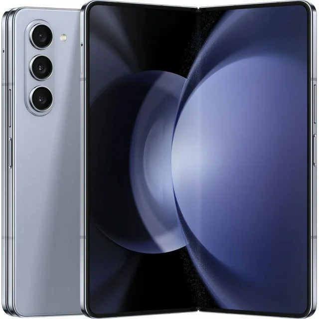 Samsung Galaxy Z Fold5 SM-F946U1 Unlocked 512GB Icy Blue C Light Burn
