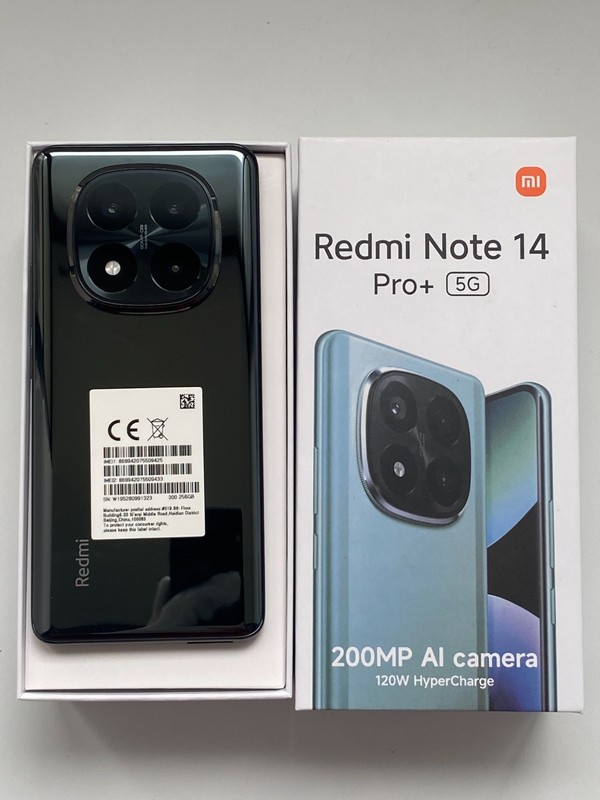 Xiaomi Redmi Note 14 Pro+ 5G 6.67&Prime; Unlocked 12+256G Android SmartPhone-NEW