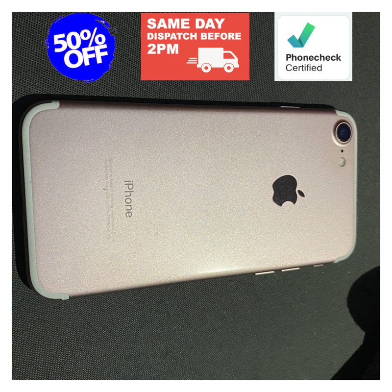 Apple iPhone 7 128/32GB Unlocked Verizon At&t Very Good Condition Gold/Silver