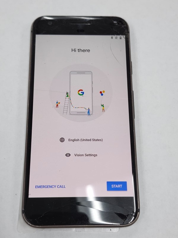 DEFECTIVE – Google Pixel 1 – 32GB – Brown – Unlocked – 12659