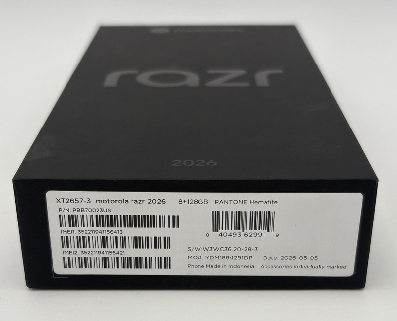 Motorola RAZR 2026 - 128gb - (Spectrum) Smartphone - Check ESN - (XT2657-3) gallery