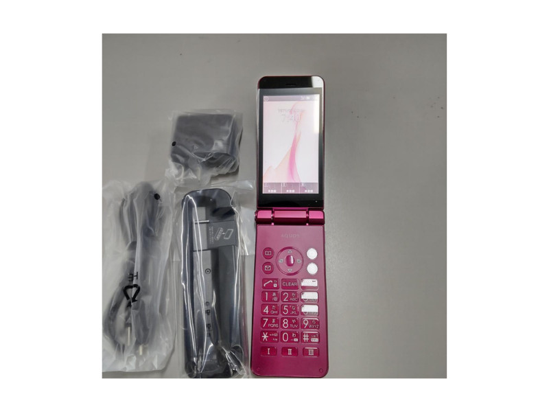SHARP AQUOS KEITAI RED SH-N01 Android Flip Phone Unlocked 601SH NEW JAPAN gallery