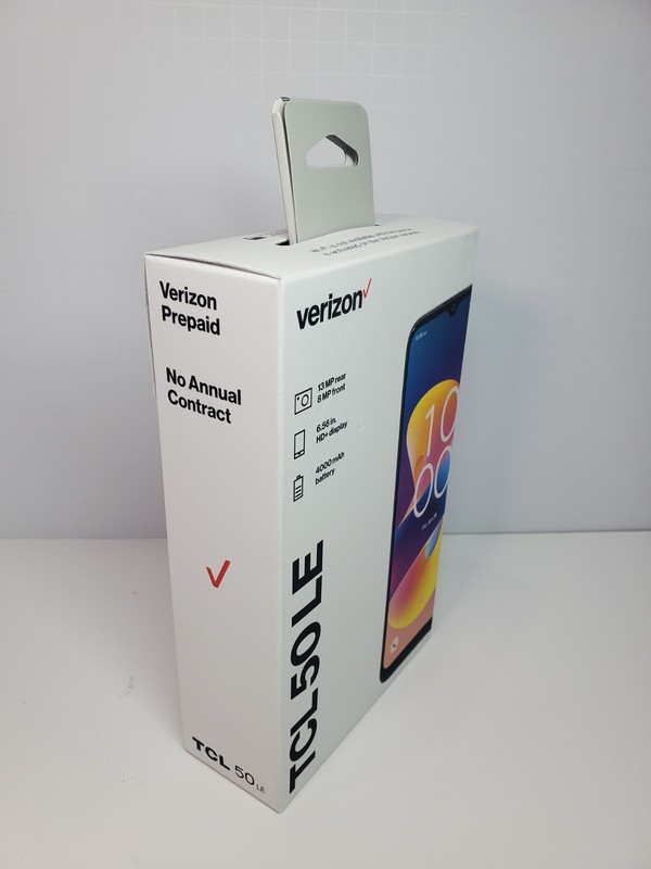 New & Sealed Verizon Prepaid Smartphone TCL 50 LE 64GB Dark Gray Free Shipping! gallery
