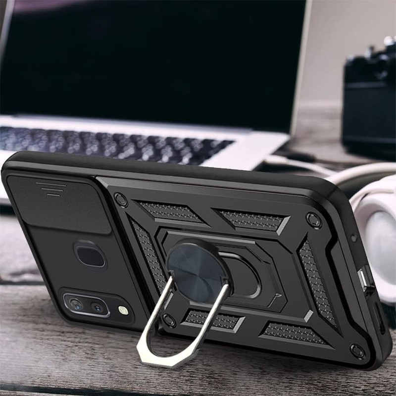 Samsung Galaxy A20/Galaxy A30/Galaxy A50 Case with Tempered Glass Screen Protect gallery