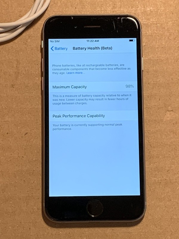 Apple iPhone 6 - 16GB Black (Unlocked) A1549 ios 11 gallery
