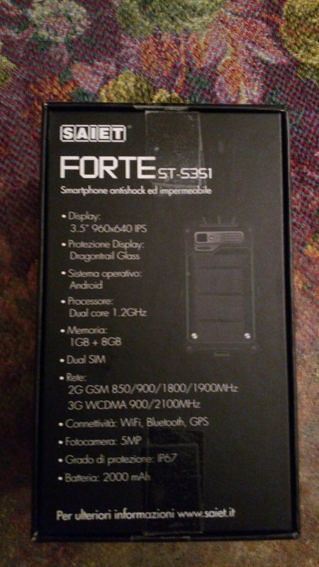 Rugged Smartphone Saiet Forte gallery