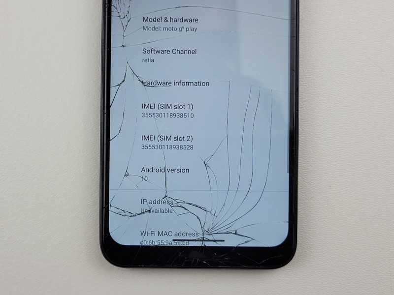 Motorola moto g9 play (XT2083-1) 64GB (GSM Unlocked) Dual SIM - CRACKED - H3321 gallery