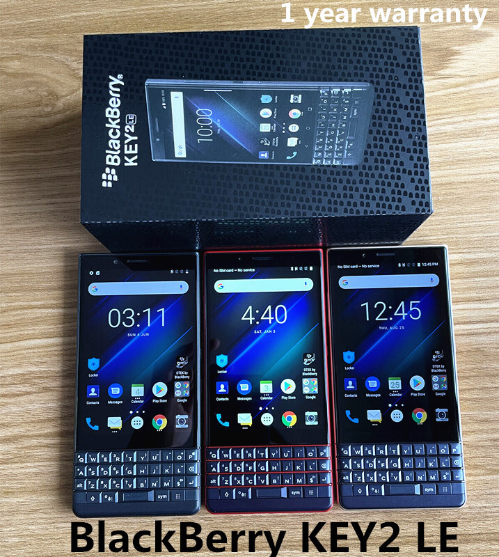 BlackBerry KEY2 LE BBE100-5 BBE100-4 64GB Dual SIM 4G Unlocked Smartphone New